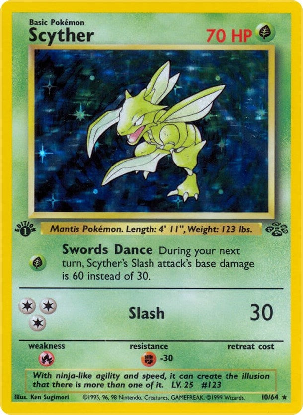 Image for Scyther (10) (Jungle) (10/64) - Pokemon