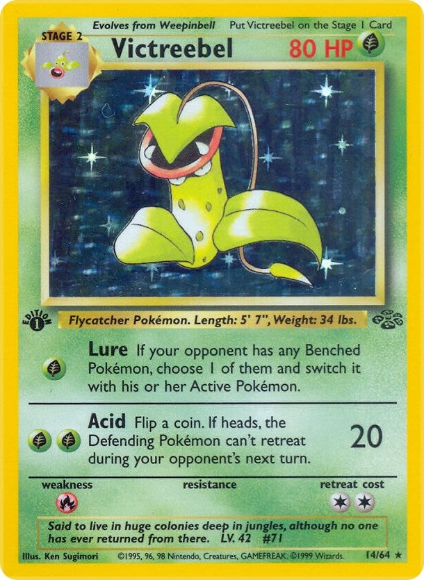 Image for Victreebel (14) (Jungle) (14/64) - Pokemon