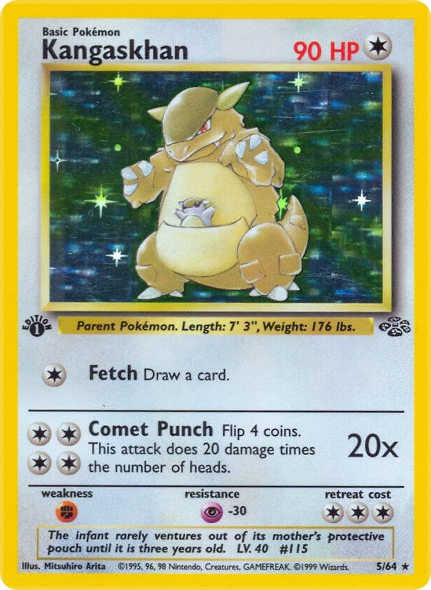 Image for Kangaskhan (5) (Jungle) (05/64) - Pokemon