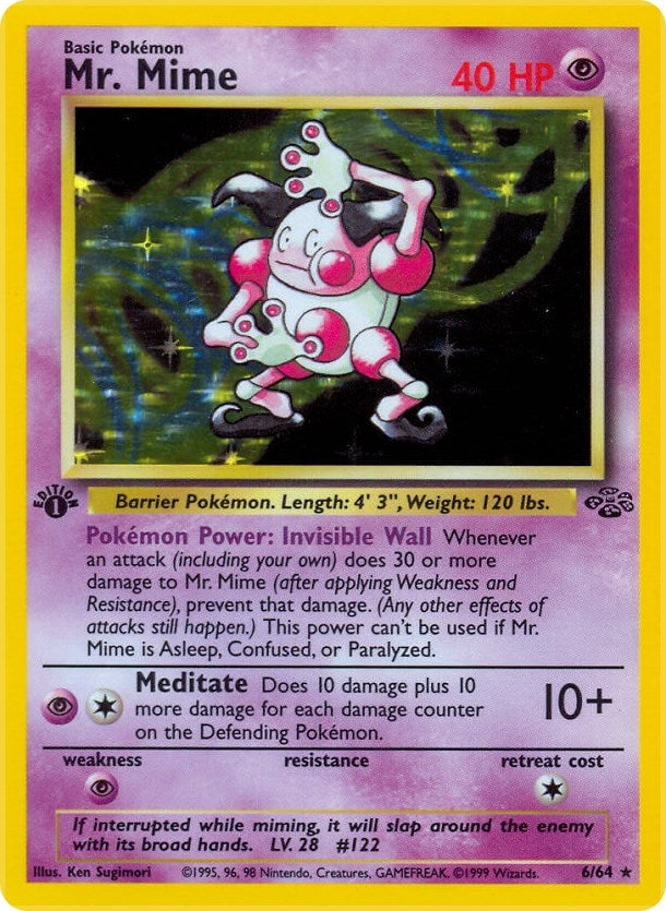 Image for Mr. Mime (6) (Jungle) (06/64) - Pokemon