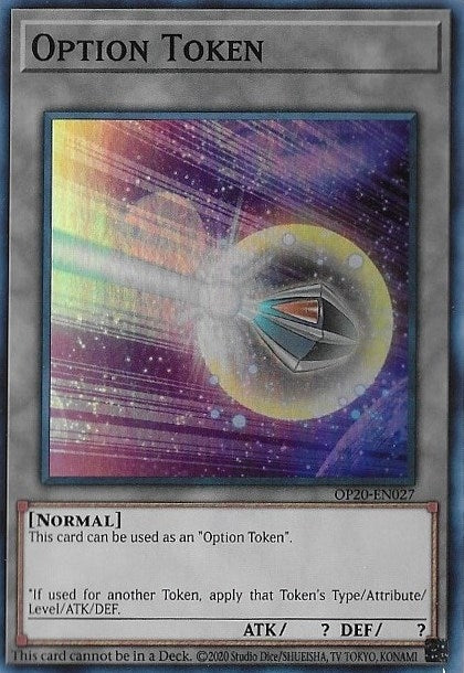 Image for Option Token (OTS Tournament Pack 20) (OP20-EN027) - YuGiOh