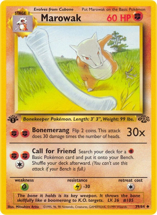 Image for Marowak (Jungle) (39/64) - Pokemon