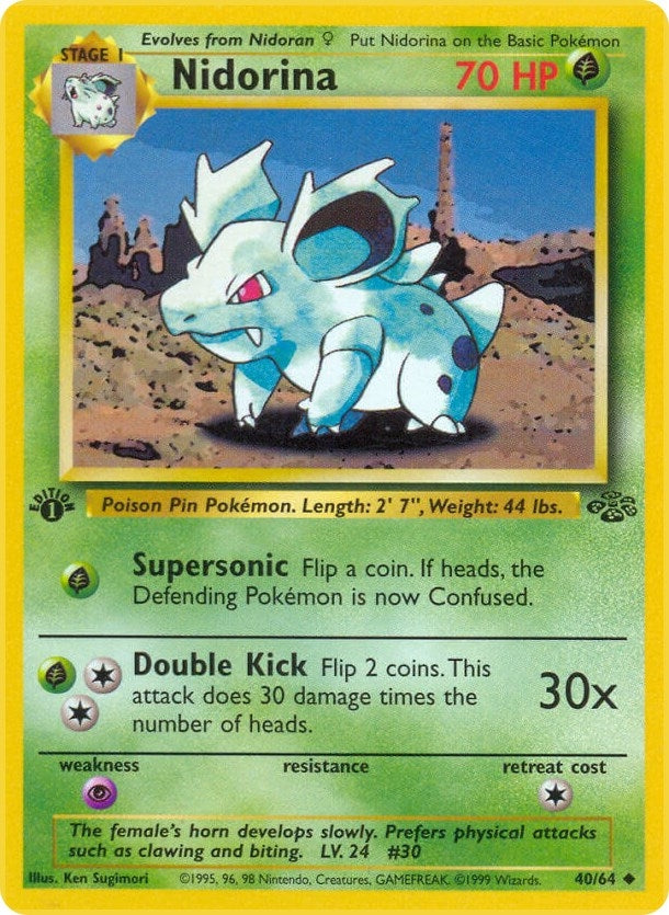 Image for Nidorina (Jungle) (40/64) - Pokemon