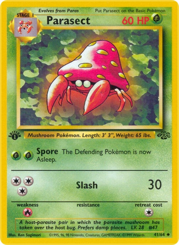Image for Parasect (Jungle) (41/64) - Pokemon