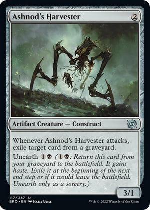 Image for Ashnod's Harvester (The Brothers' War) (117) - Magic: The Gathering