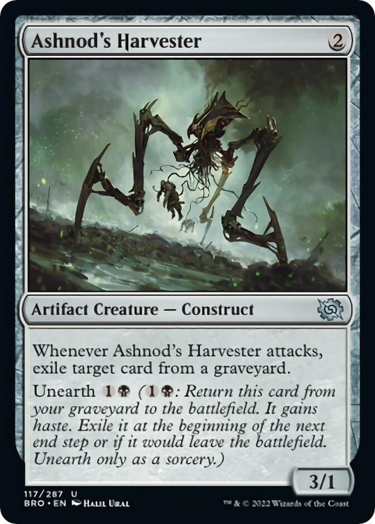 Image for Ashnod's Harvester (The Brothers' War) (117) - Magic: The Gathering