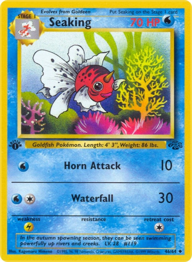 Image for Seaking (Jungle) (46/64) - Pokemon