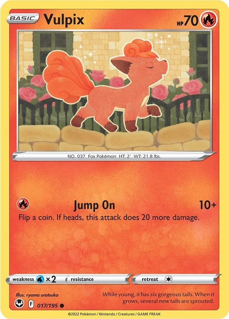 Image for Vulpix (SWSH12: Silver Tempest) (017/195) - Pokemon