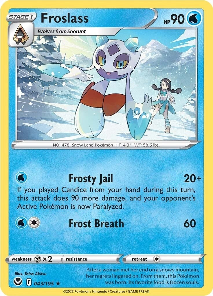 Image for Froslass (SWSH12: Silver Tempest) (043/195) - Pokemon