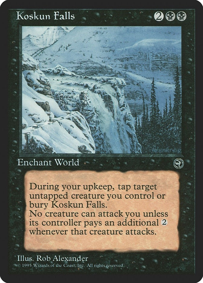 Image for Koskun Falls (Homelands) - Magic: The Gathering