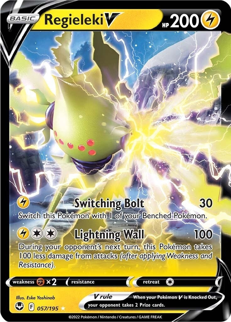 Image for Regieleki V (SWSH12: Silver Tempest) (057/195) - Pokemon