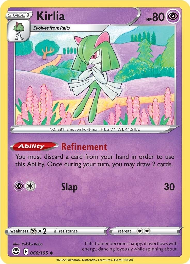 Image for Kirlia (SWSH12: Silver Tempest) (068/195) - Pokemon