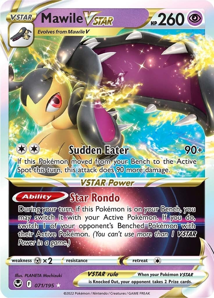 Image for Mawile VSTAR (SWSH12: Silver Tempest) (071/195) - Pokemon