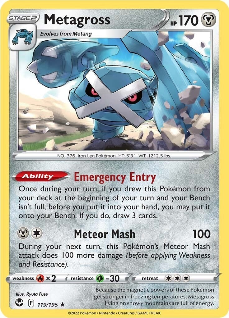 Image for Metagross (SWSH12: Silver Tempest) (119/195) - Pokemon