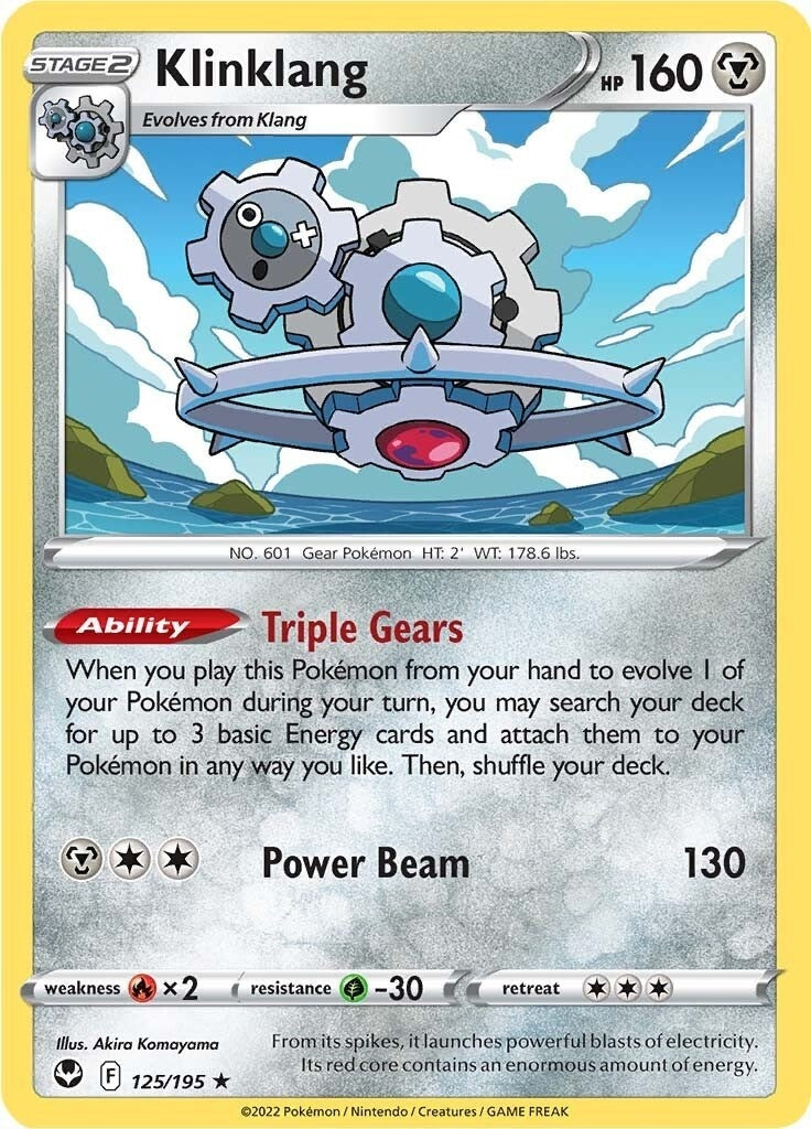 Image for Klinklang (SWSH12: Silver Tempest) (125/195) - Pokemon