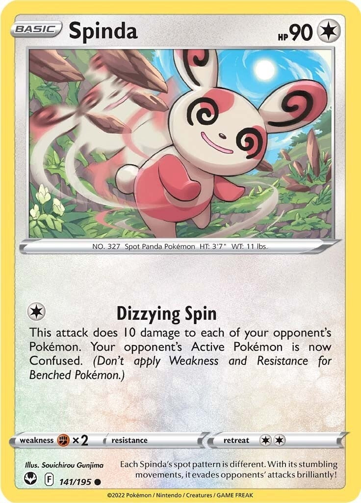 Image for Spinda (SWSH12: Silver Tempest) (141/195) - Pokemon