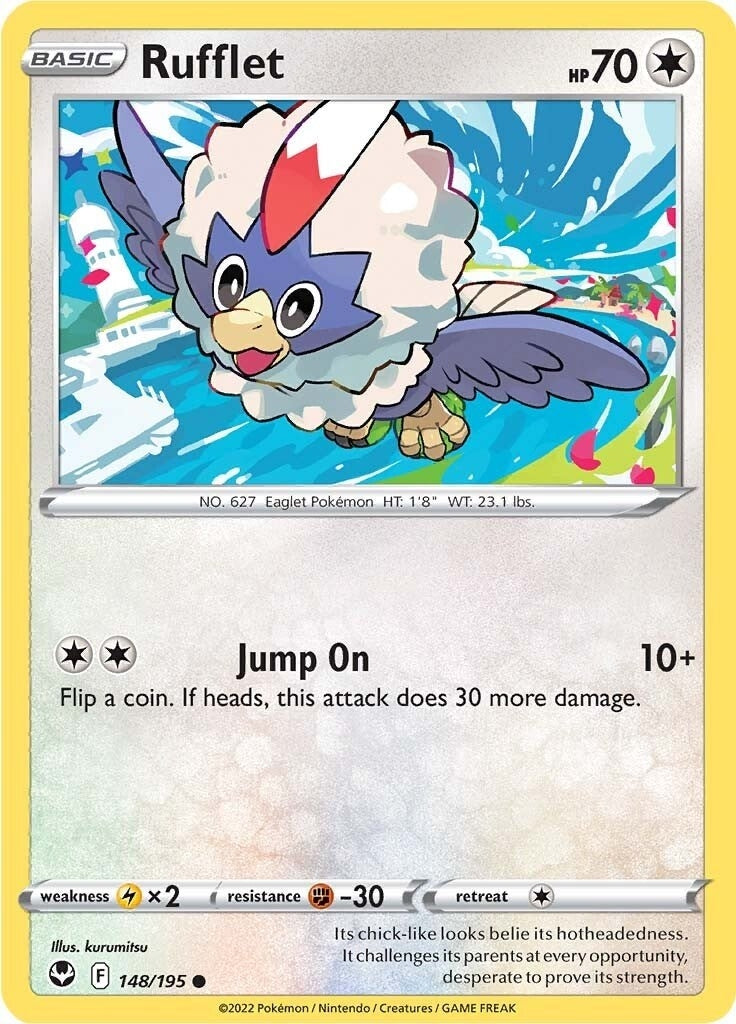 Image for Rufflet (SWSH12: Silver Tempest) (148/195) - Pokemon