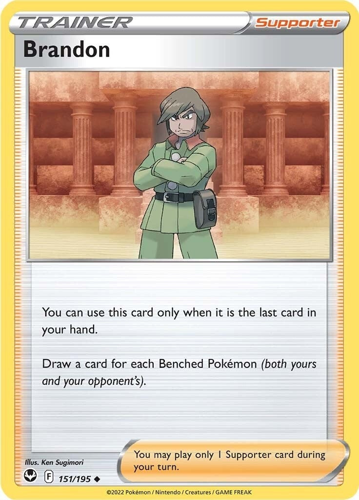 Image for Brandon (SWSH12: Silver Tempest) (151/195) - Pokemon