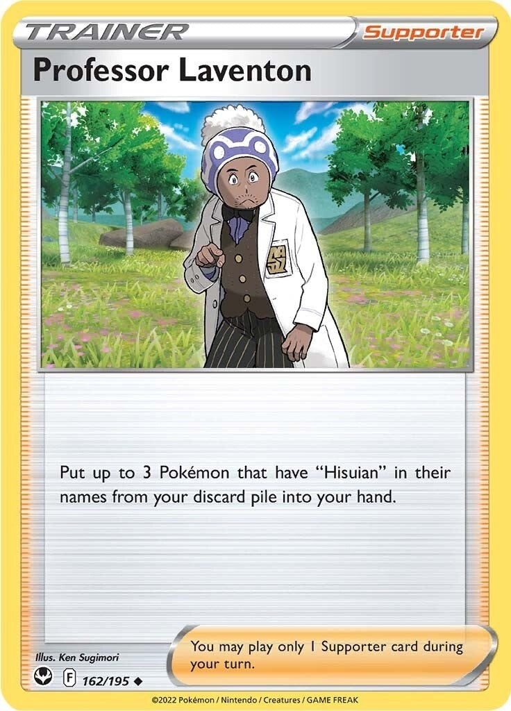Image for Professor Laventon (SWSH12: Silver Tempest) (162/195) - Pokemon