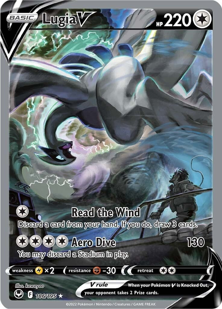 Image for Lugia V (Alternate Full Art) (SWSH12: Silver Tempest) (186/195) - Pokemon
