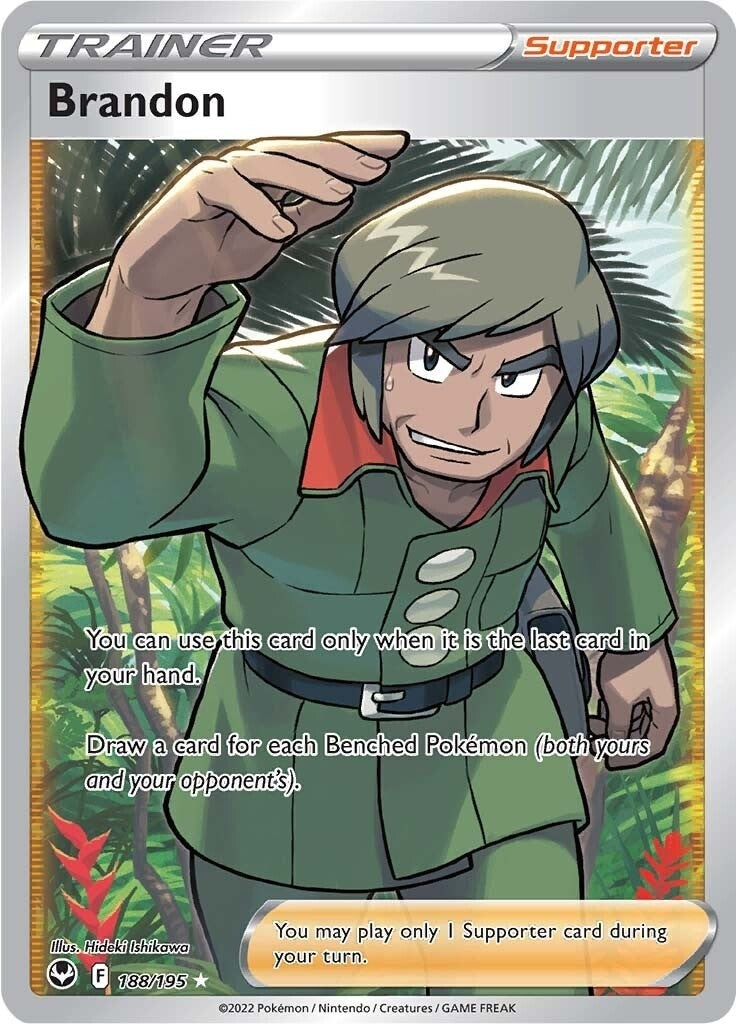 Image for Brandon (Full Art) (SWSH12: Silver Tempest) (188/195) - Pokemon