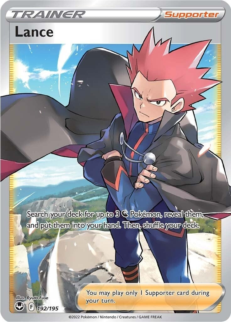 Image for Lance (Full Art) (SWSH12: Silver Tempest) (192/195) - Pokemon