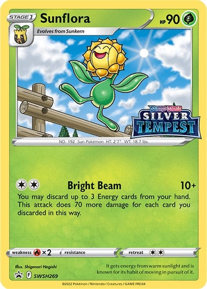Image for Sunflora - SWSH269 (Prerelease) (SWSH: Sword & Shield Promo Cards) (SWSH269) - Pokemon