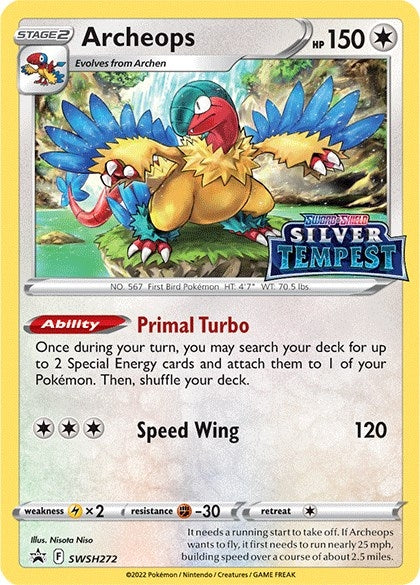 Image for Archeops - SWSH272 (Prerelease) (SWSH: Sword & Shield Promo Cards) (SWSH272) - Pokemon