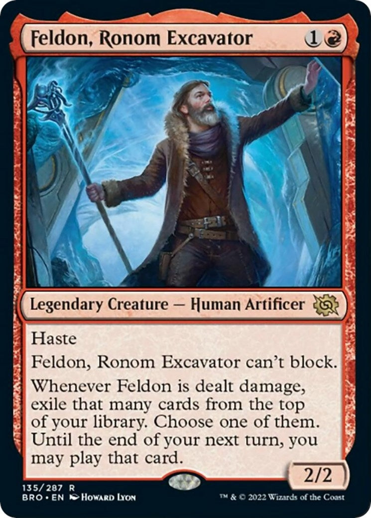 Image for Feldon, Ronom Excavator (The Brothers' War) (135) - Magic: The Gathering