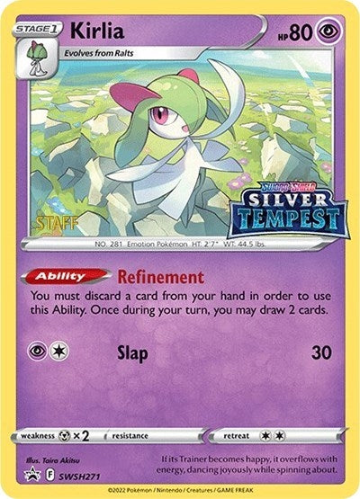 Image for Kirlia - SWSH271 (Prerelease) [STAFF] (SWSH: Sword & Shield Promo Cards) (SWSH271) - Pokemon