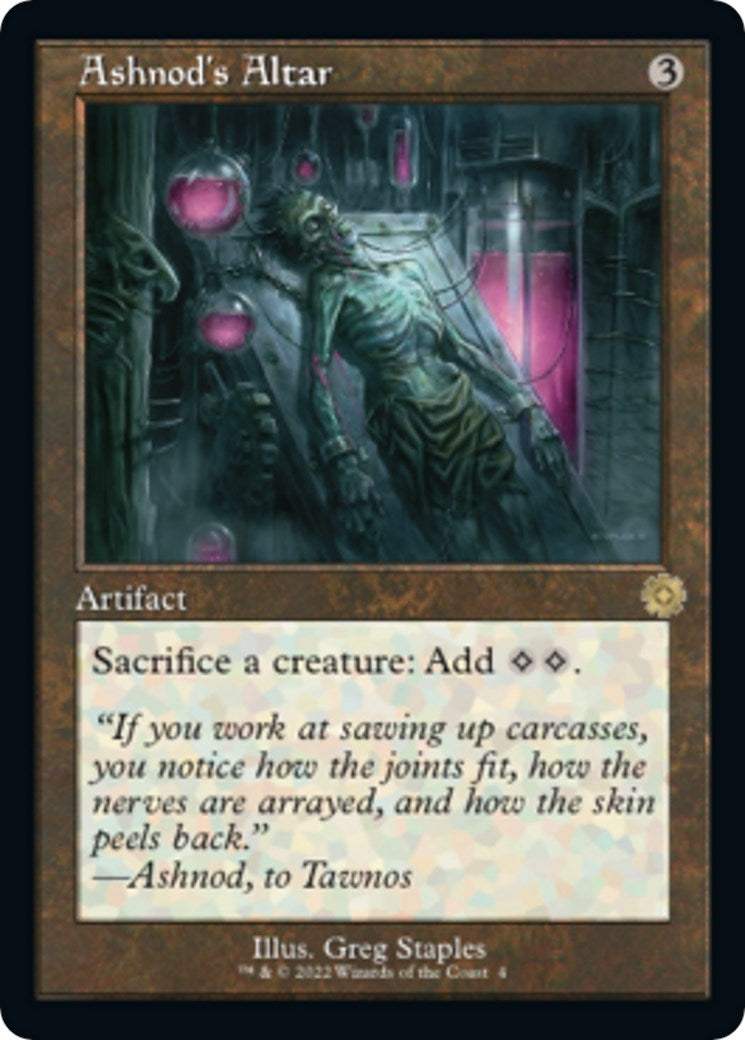 Image for Ashnod's Altar (The Brothers' War: Retro Frame Artifacts) (4) - Magic: The Gathering
