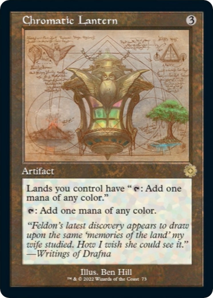 Image for Chromatic Lantern (Schematic) (The Brothers' War: Retro Frame Artifacts) (73) - Magic: The Gathering