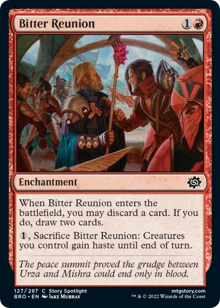 Image for Bitter Reunion (The Brothers' War) (127) - Magic: The Gathering
