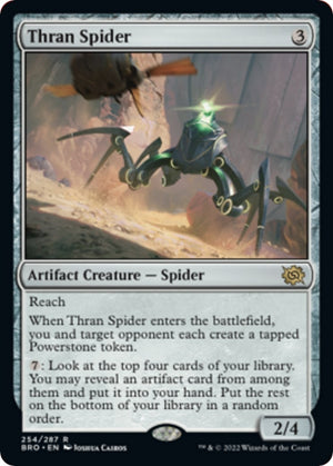 Image for Thran Spider (The Brothers' War) (254) - Magic: The Gathering