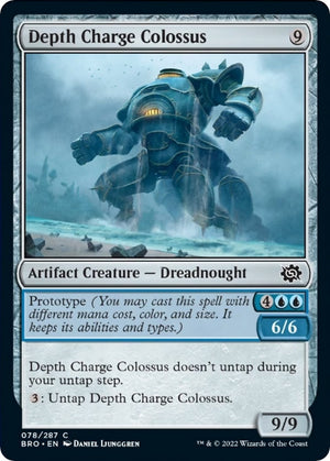 Image for Depth Charge Colossus (The Brothers' War) (78) - Magic: The Gathering