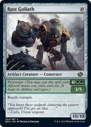 Image for Rust Goliath (The Brothers' War) (204) - Magic: The Gathering