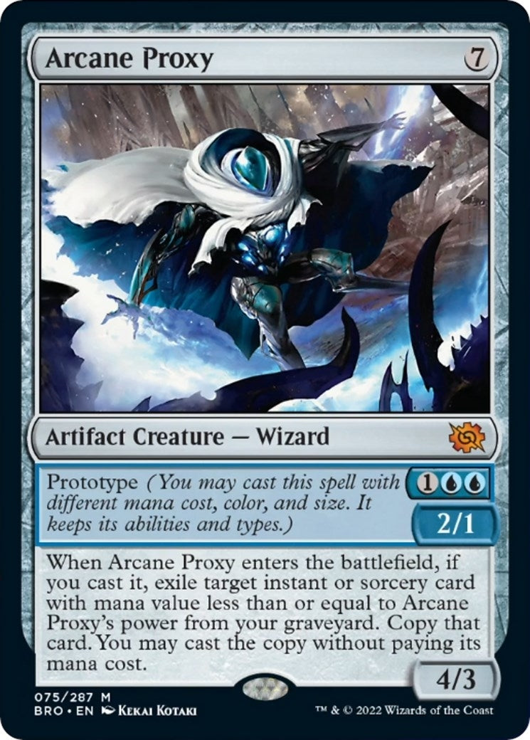 Image for Arcane Proxy (The Brothers' War) (75) - Magic: The Gathering