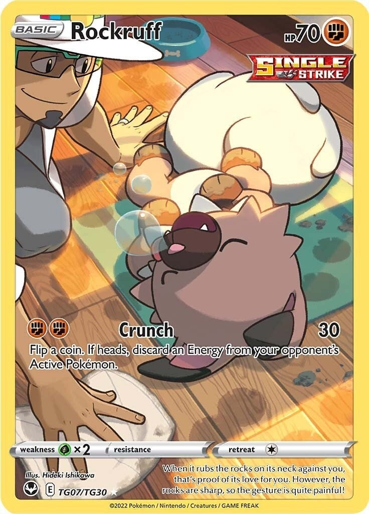 Image for Rockruff (SWSH12: Silver Tempest Trainer Gallery) (TG07/TG30) - Pokemon