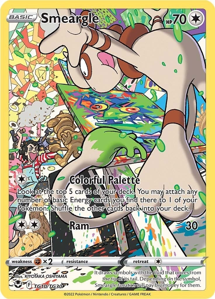 Image for Smeargle (SWSH12: Silver Tempest Trainer Gallery) (TG10/TG30) - Pokemon