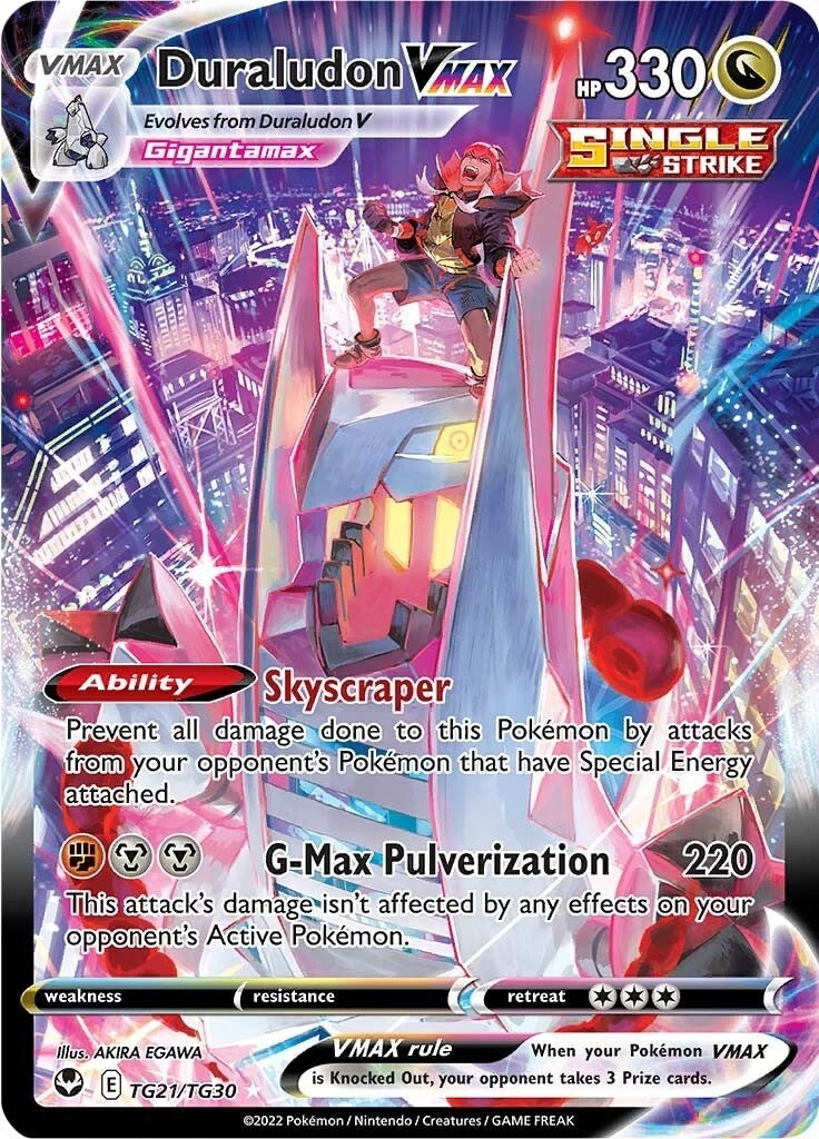 Image for Duraludon VMAX (SWSH12: Silver Tempest Trainer Gallery) (TG21/TG30) - Pokemon