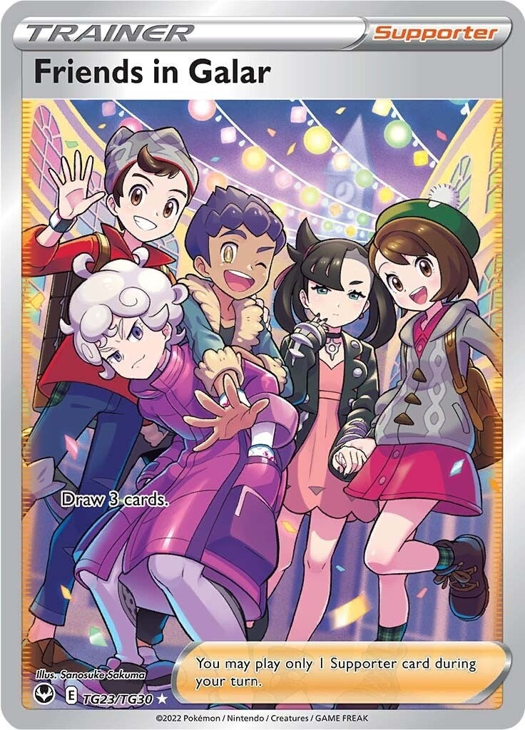Image for Friends in Galar (SWSH12: Silver Tempest Trainer Gallery) (TG23/TG30) - Pokemon