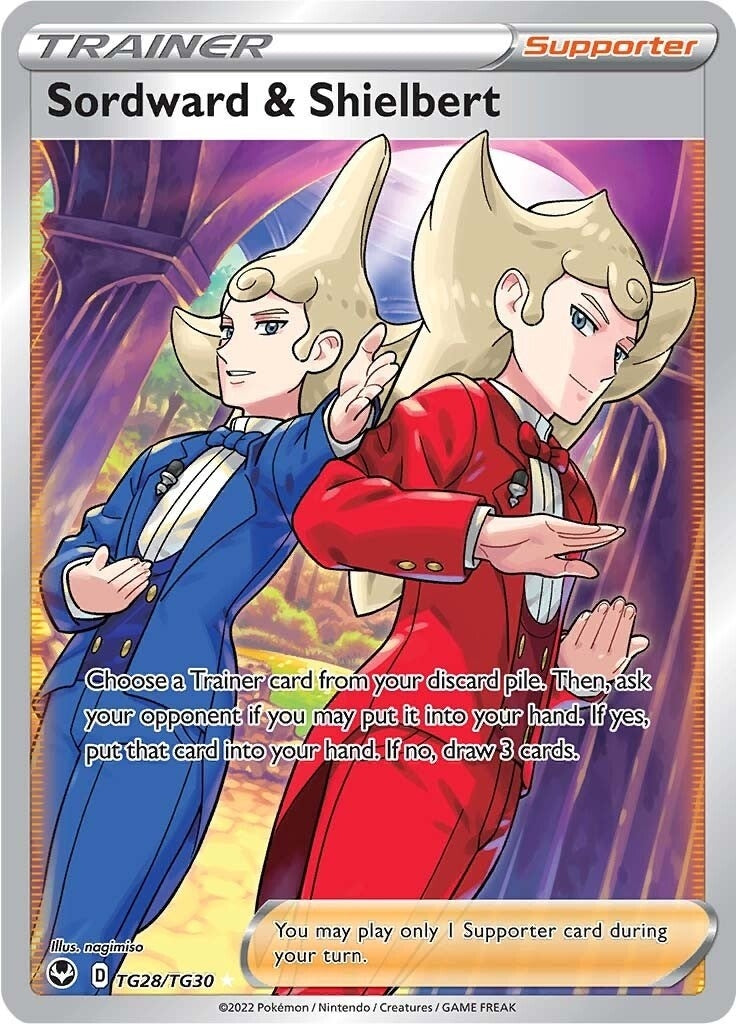 Image for Sordward & Shielbert (SWSH12: Silver Tempest Trainer Gallery) (TG28/TG30) - Pokemon
