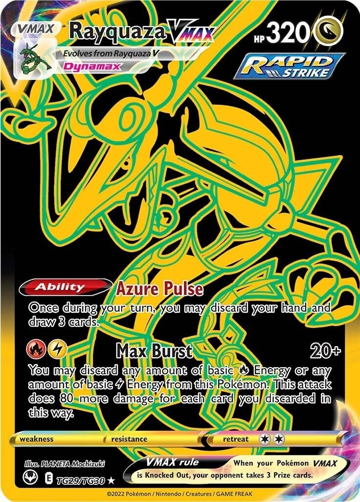 Image for Rayquaza VMAX (Secret) (SWSH12: Silver Tempest Trainer Gallery) (TG29/TG30) - Pokemon