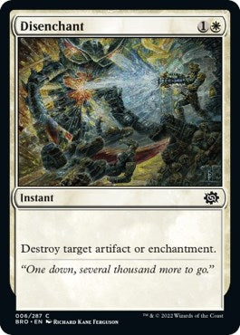 Image for Disenchant (The Brothers' War) (6) - Magic: The Gathering