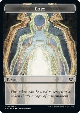 Image for Copy // Inkling Double-Sided Token (Commander: The Brothers' War) (1 // 7) - Magic: The Gathering