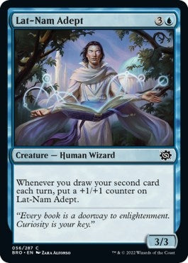 Image for Lat-Nam Adept (The Brothers' War) (56) - Magic: The Gathering