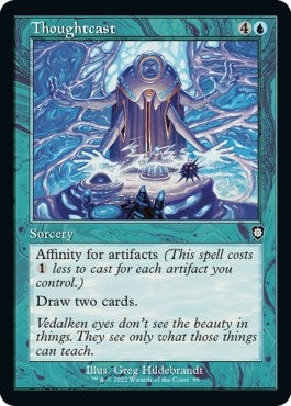 Image for Thoughtcast (Retro Frame) (Commander: The Brothers' War) (99) - Magic: The Gathering