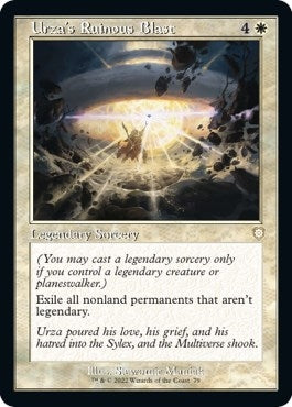Image for Urza's Ruinous Blast (Retro Frame) (Commander: The Brothers' War) (79) - Magic: The Gathering
