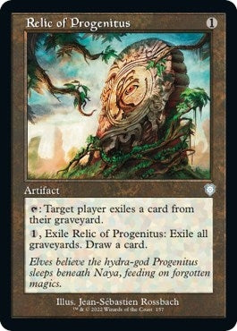 Image for Relic of Progenitus (Retro Frame) (Commander: The Brothers' War) (157) - Magic: The Gathering