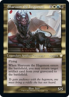Image for Sharuum the Hegemon (Retro Frame) (Commander: The Brothers' War) (128) - Magic: The Gathering
